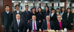 台湾东吴大学院长杨桢教授夫妇参访德润律所